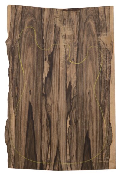 Ziricote GuitarSolidBodyTopATC ZIRSHELF.G.172