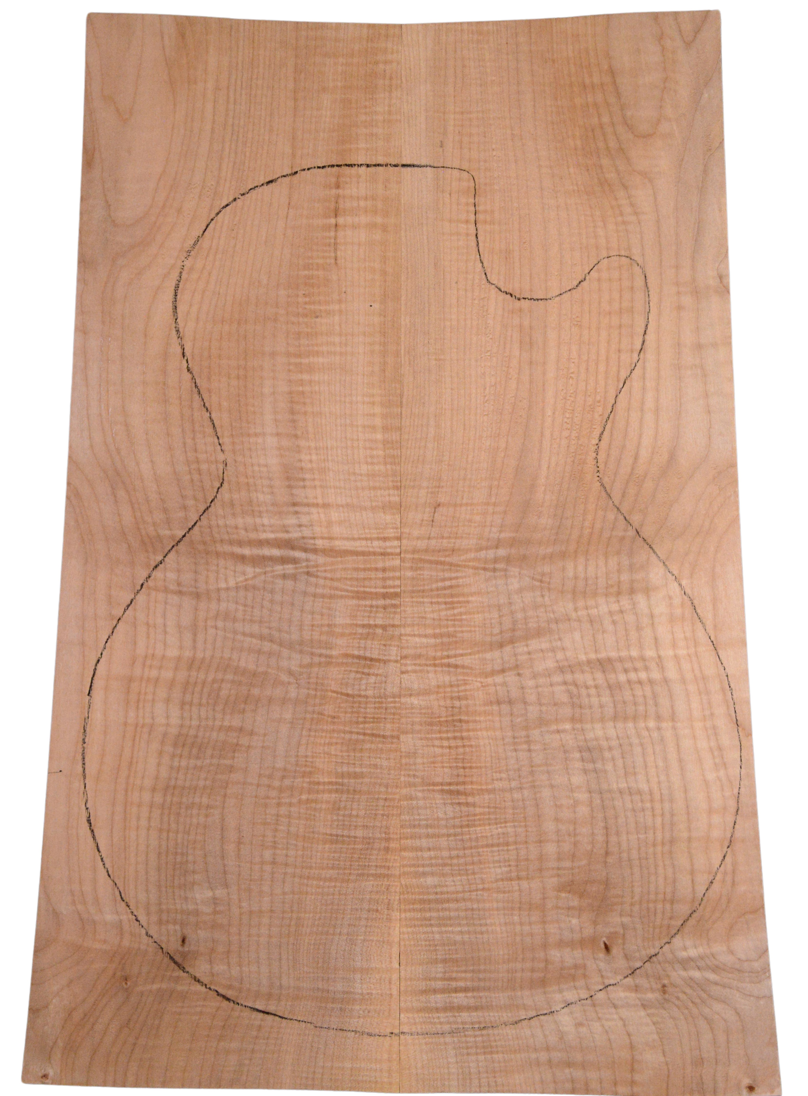 Maple (Big Leaf) GuitarSolidBodyTopATC BLMMX.G.029