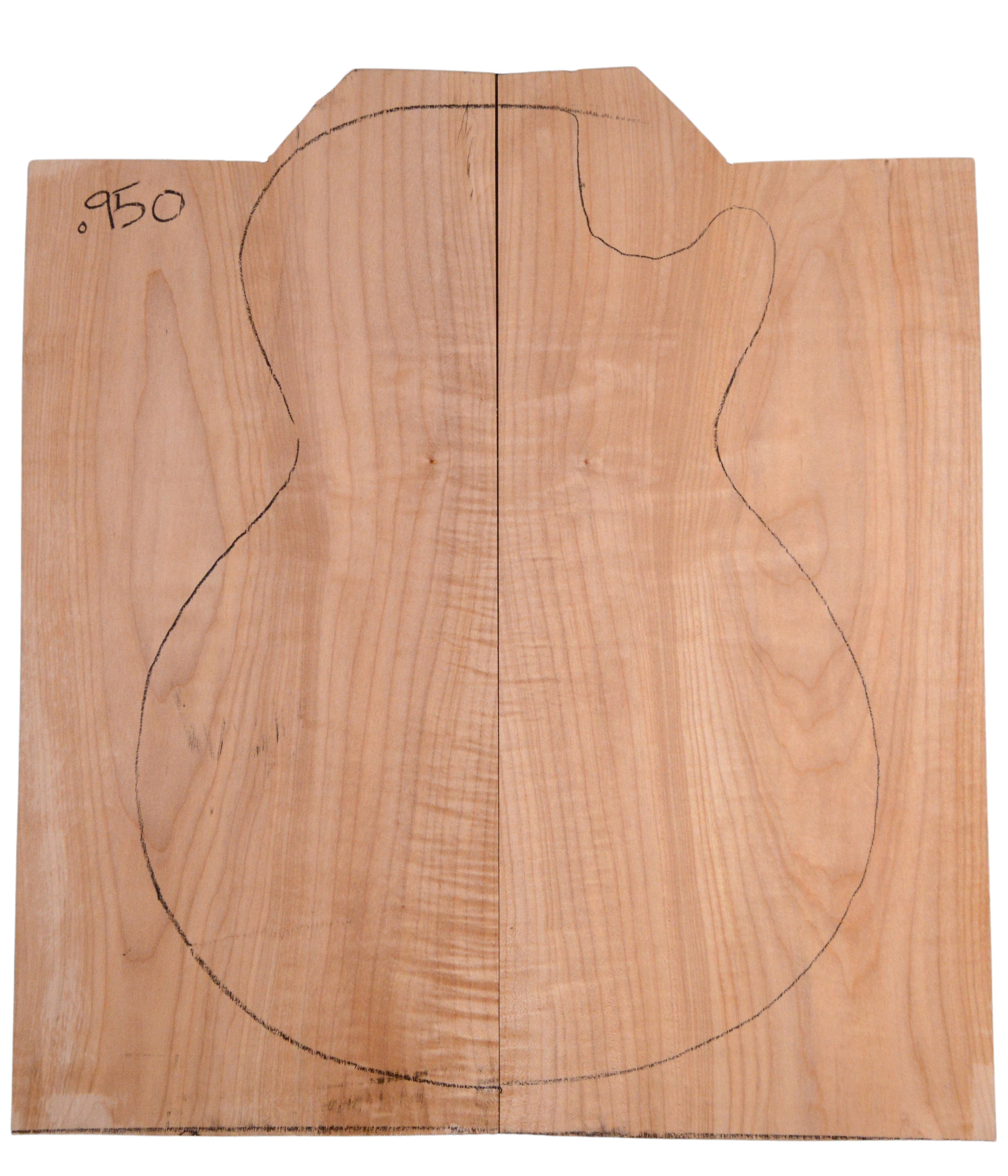 Maple (Big Leaf) GuitarSolidBodyTopATC BLMMX.G.037