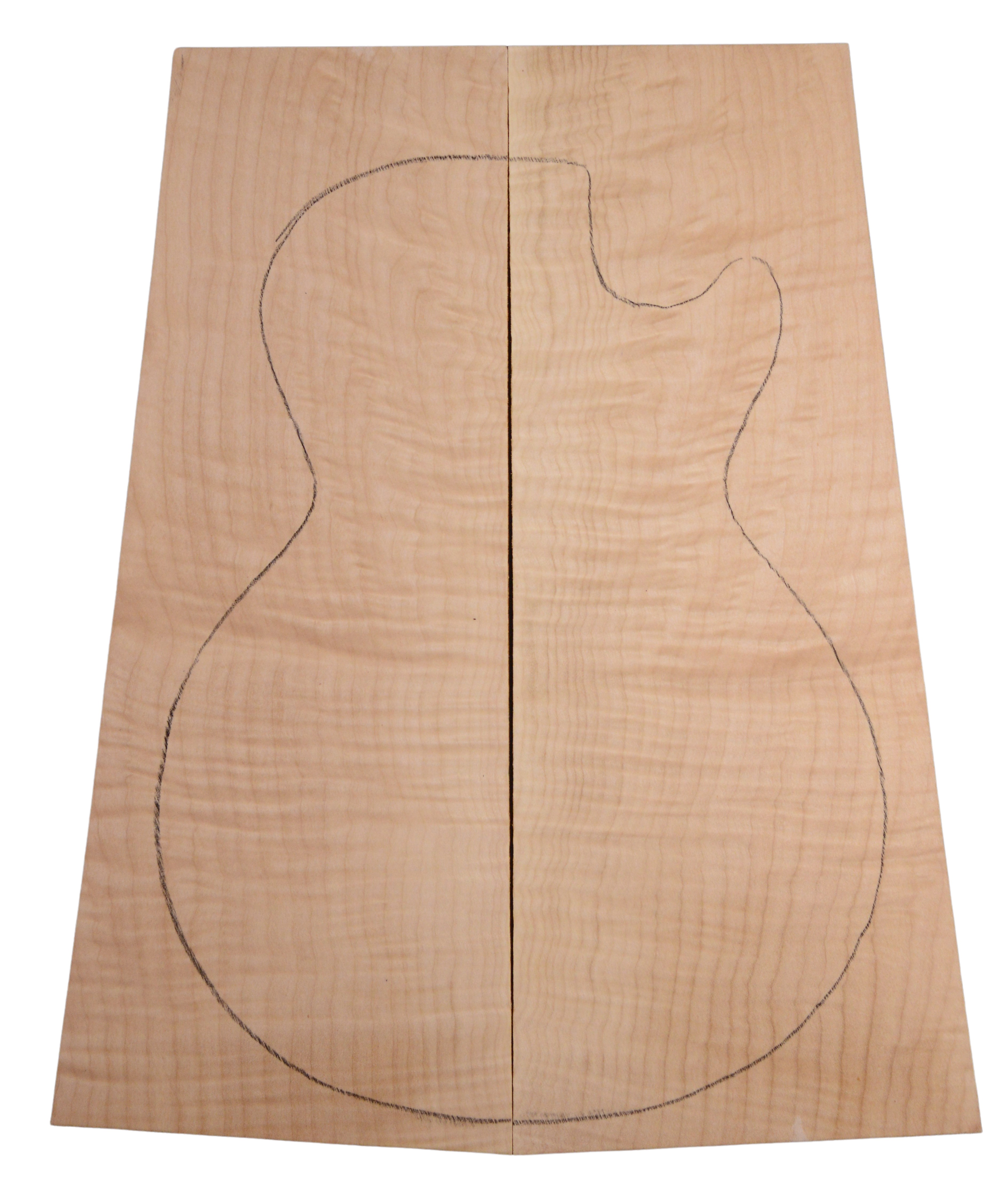 Maple (Big Leaf) GuitarSolidBodyTopATC BLMMX.G.062