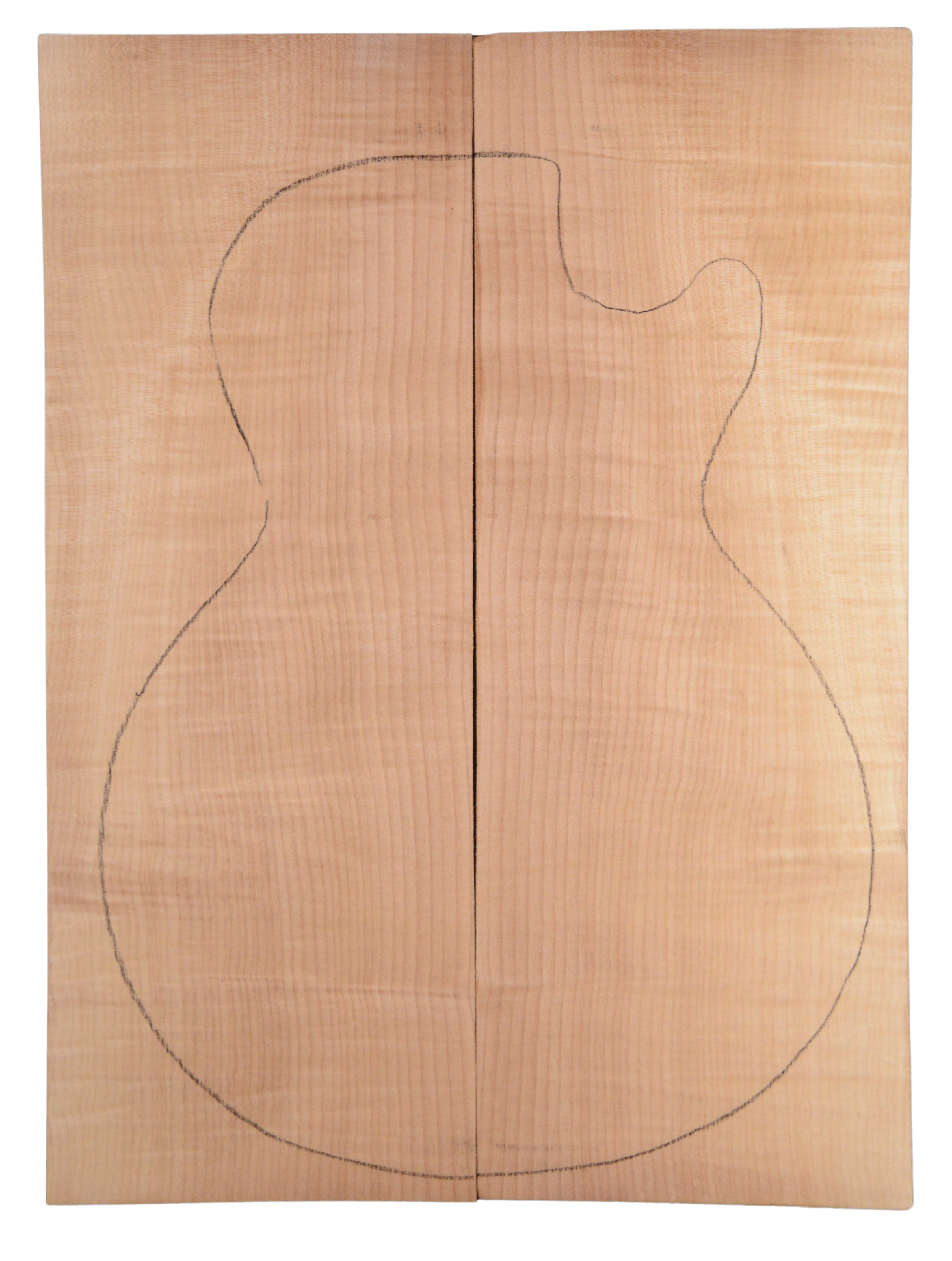 Maple (Big Leaf) GuitarSolidBodyTopATC BLMMX.G.067
