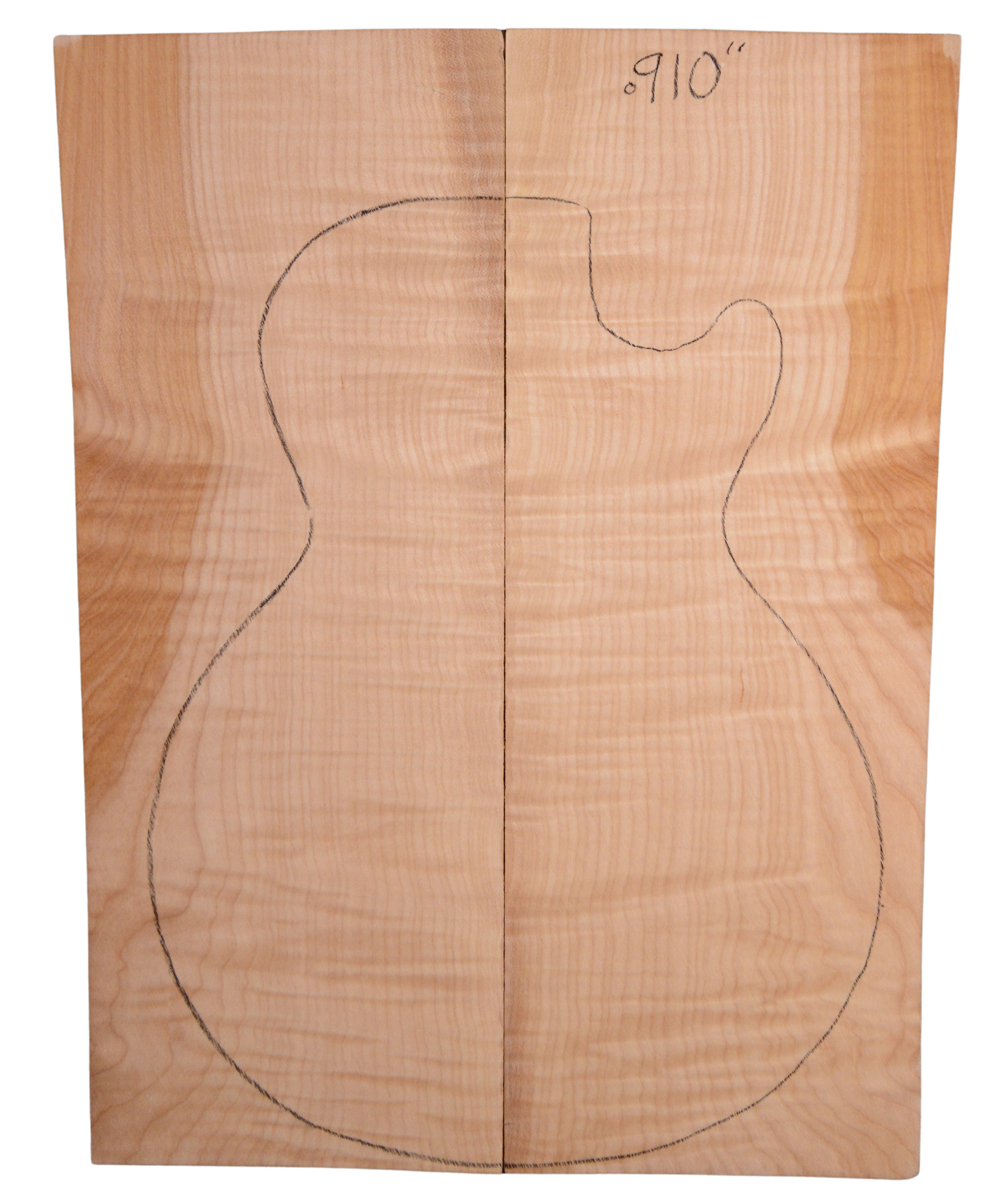 Maple (Big Leaf) GuitarSolidBodyTopATC BLMMX.G.071