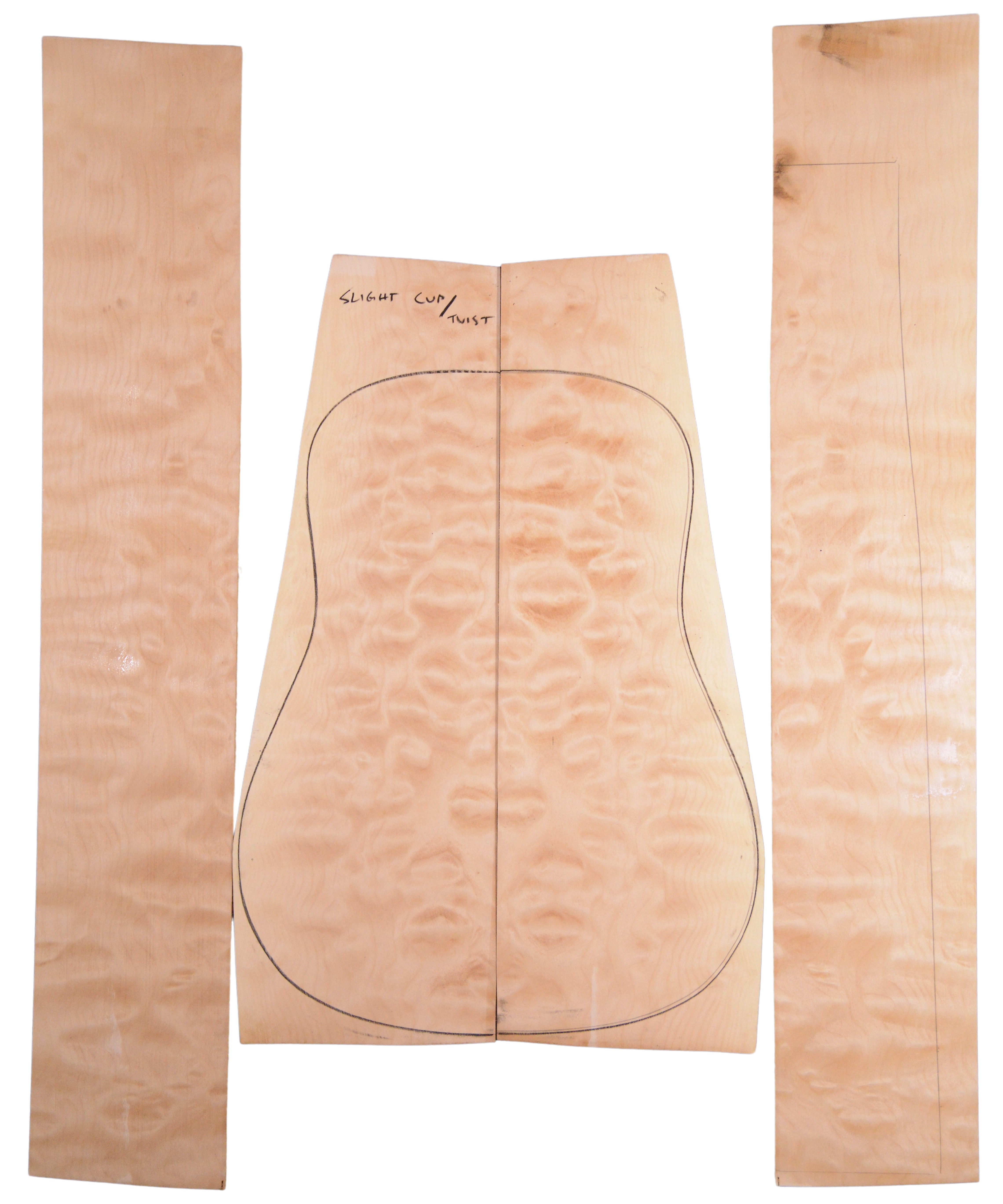 Maple (Big Leaf) GuitarSet4pcATC BLMMX.G.113
