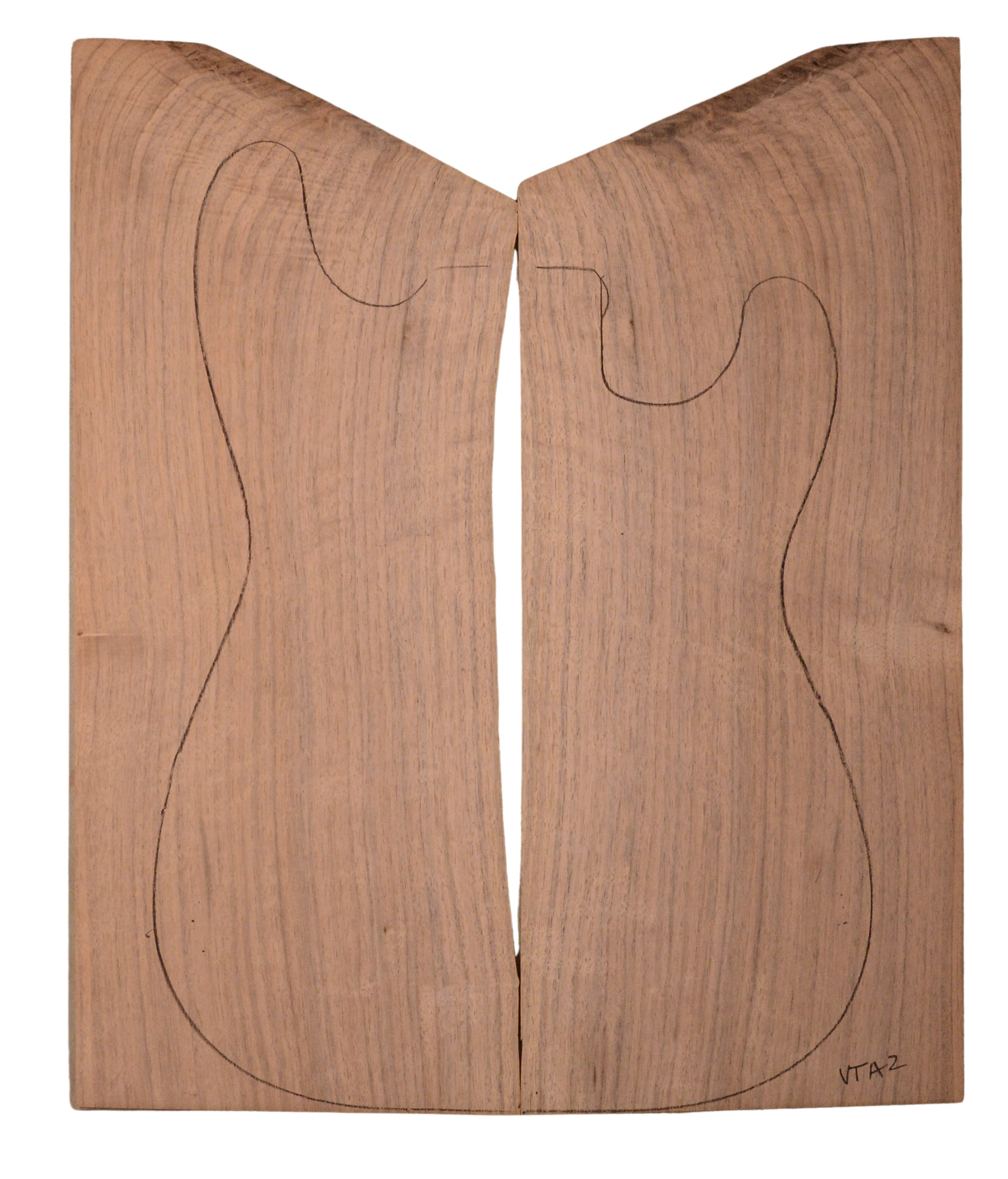 Walnut (Black) GuitarSolidBodyTopATC BWAL9.G.213