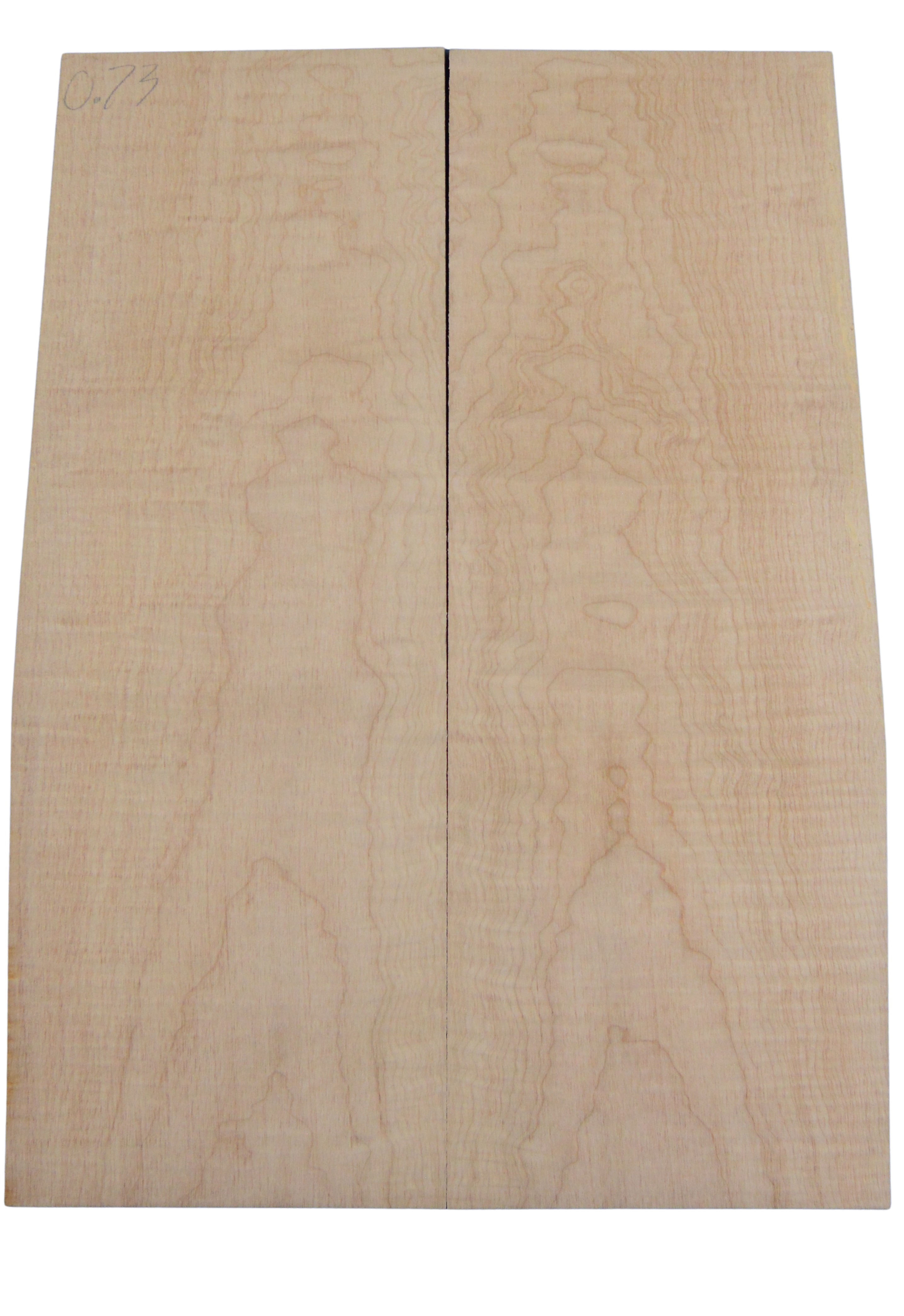 Maple (Big Leaf) GuitarSolidBodyTopATC CRLLP.G.058