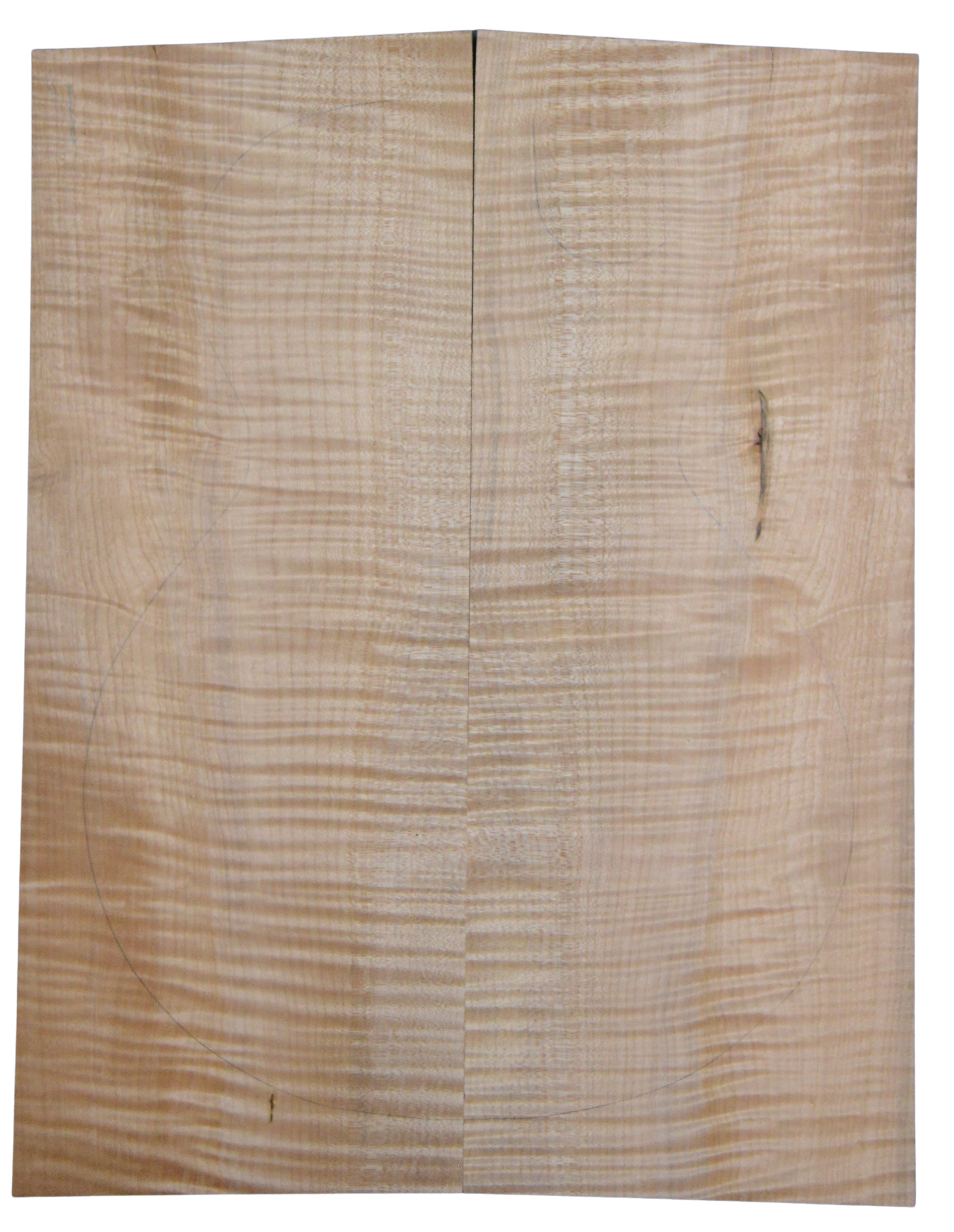 Maple (Big Leaf) GuitarSolidBodyBilletATC CRLLP.G.092