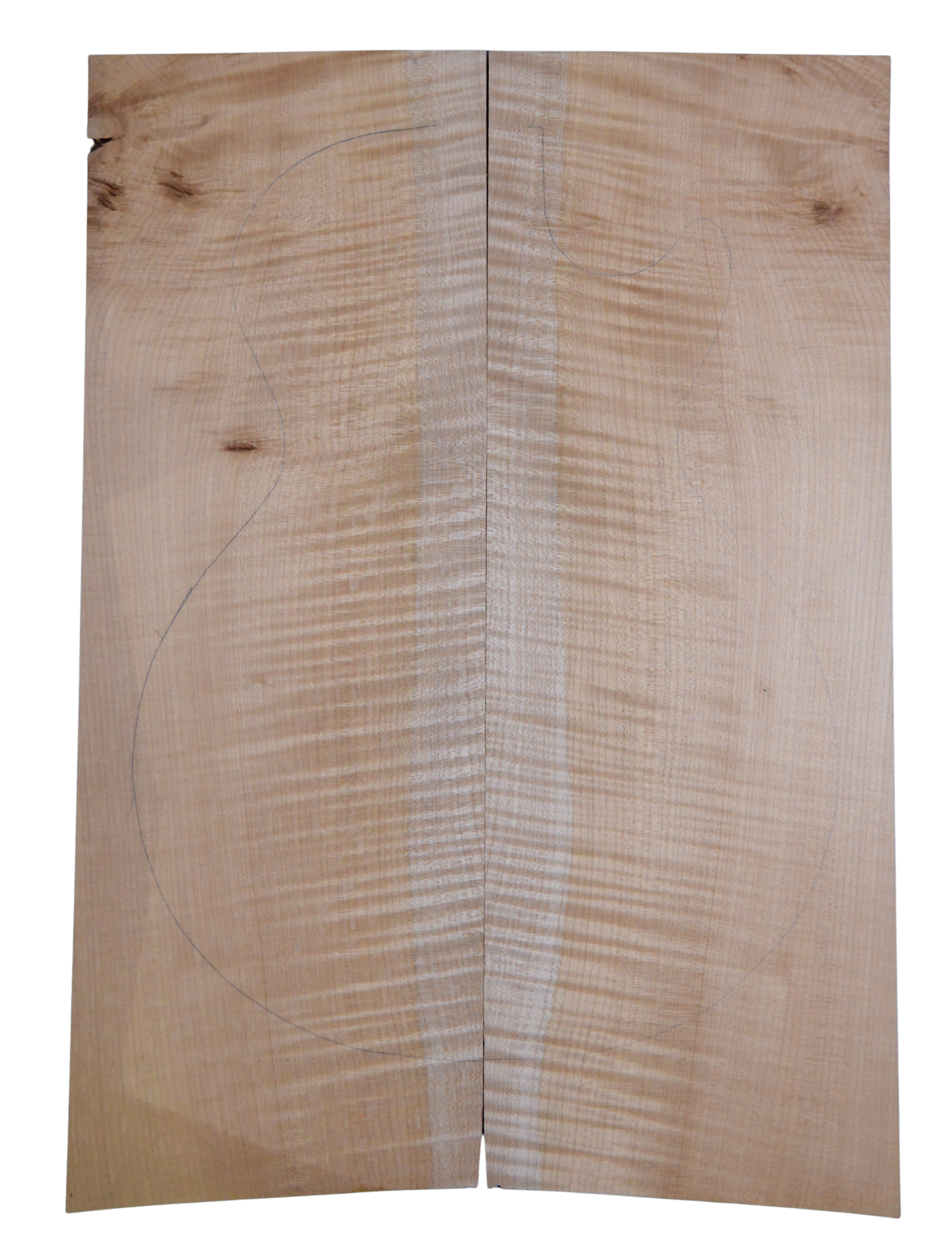 Maple (Big Leaf) GuitarSolidBodyTopATC CRLLP.G.129