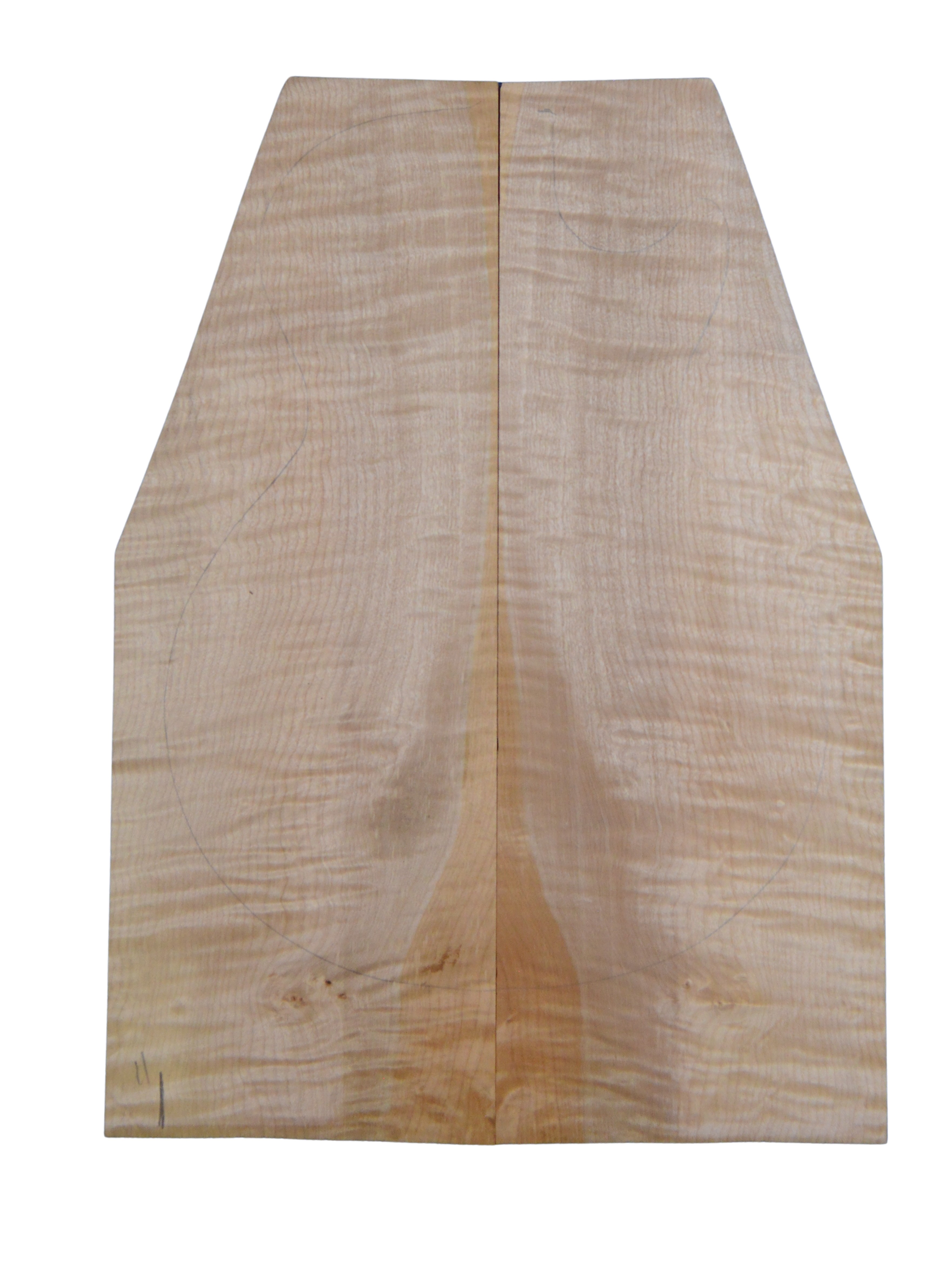 Maple (Big Leaf) GuitarSolidBodyTopATC CRLLP.G.131