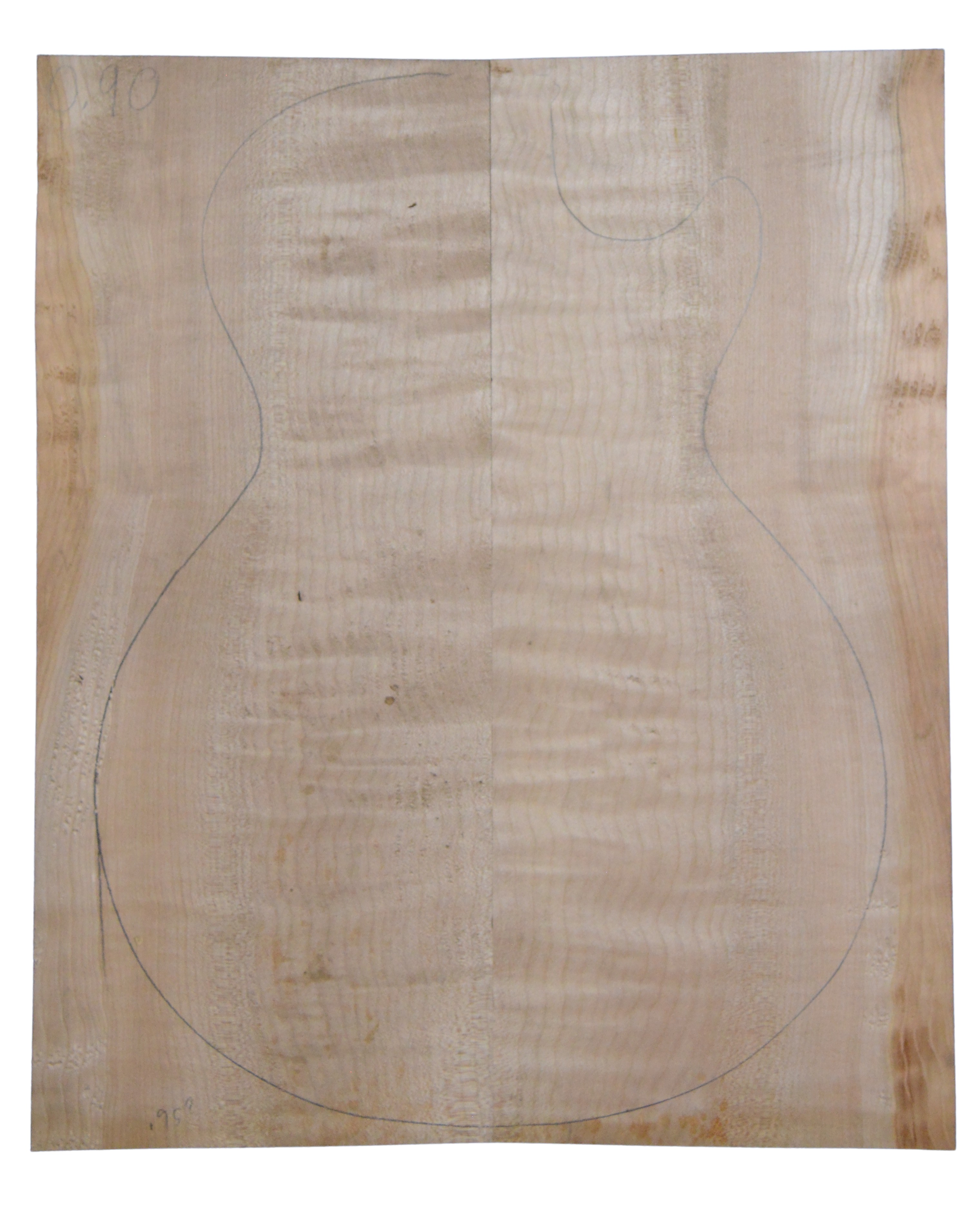 Maple (Big Leaf) GuitarSolidBodyTopATC CRLLP.G.137