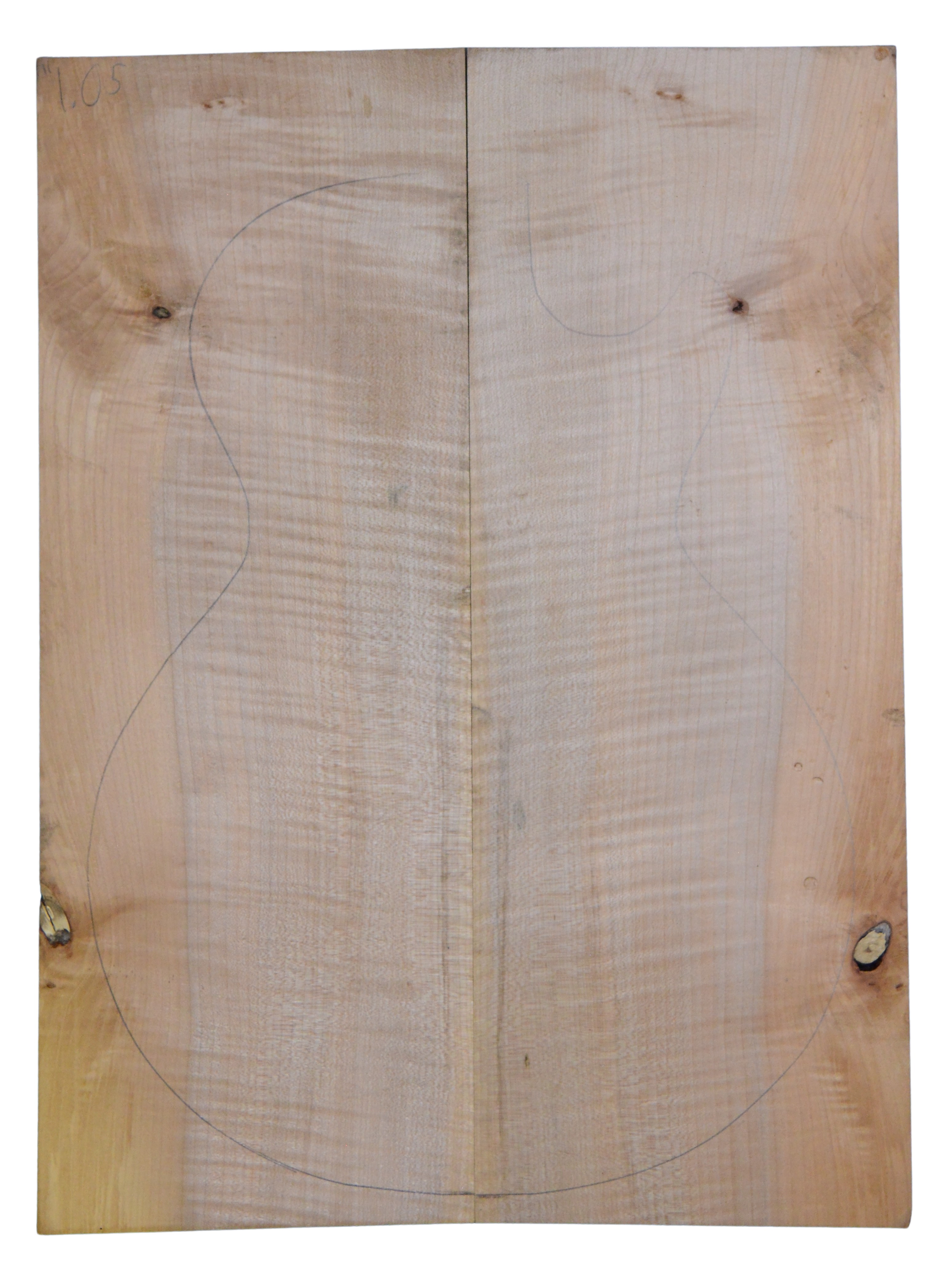 Maple (Big Leaf) GuitarSolidBodyTopATC CRLLP.G.147