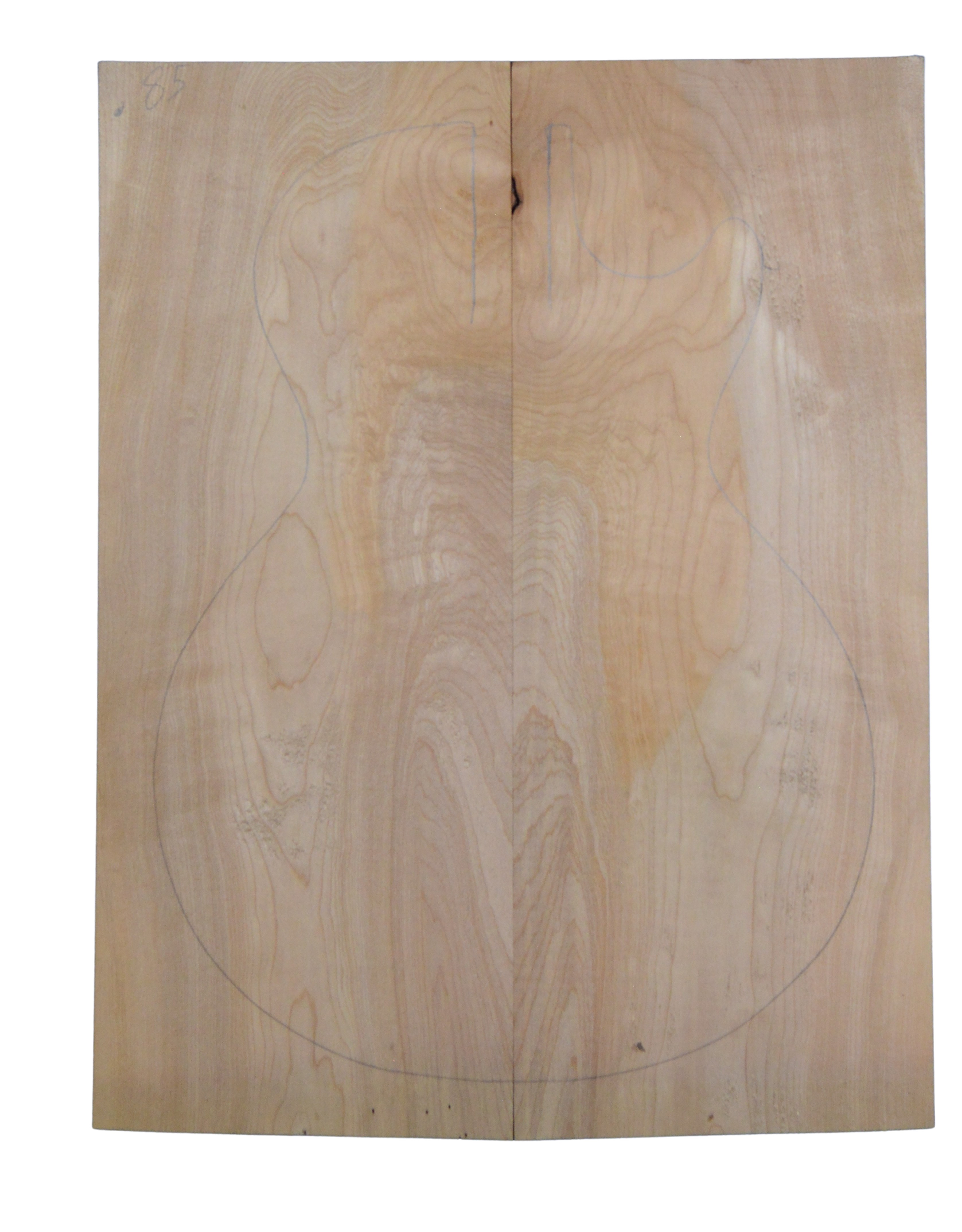 Maple (Big Leaf) GuitarSolidBodyTopATC CRLLP.G.162