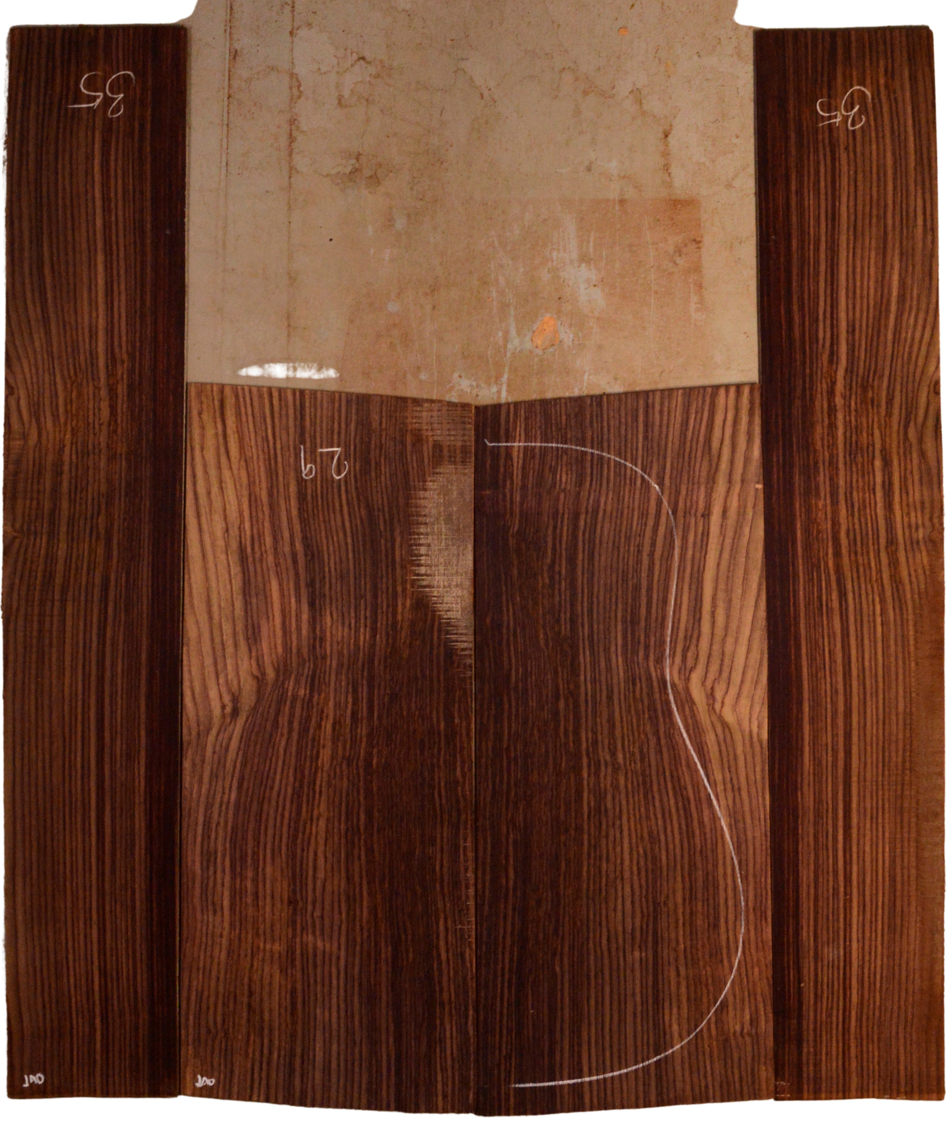 Rosewood (East Indian) GuitarSet4pcATC EIRW1.G.002