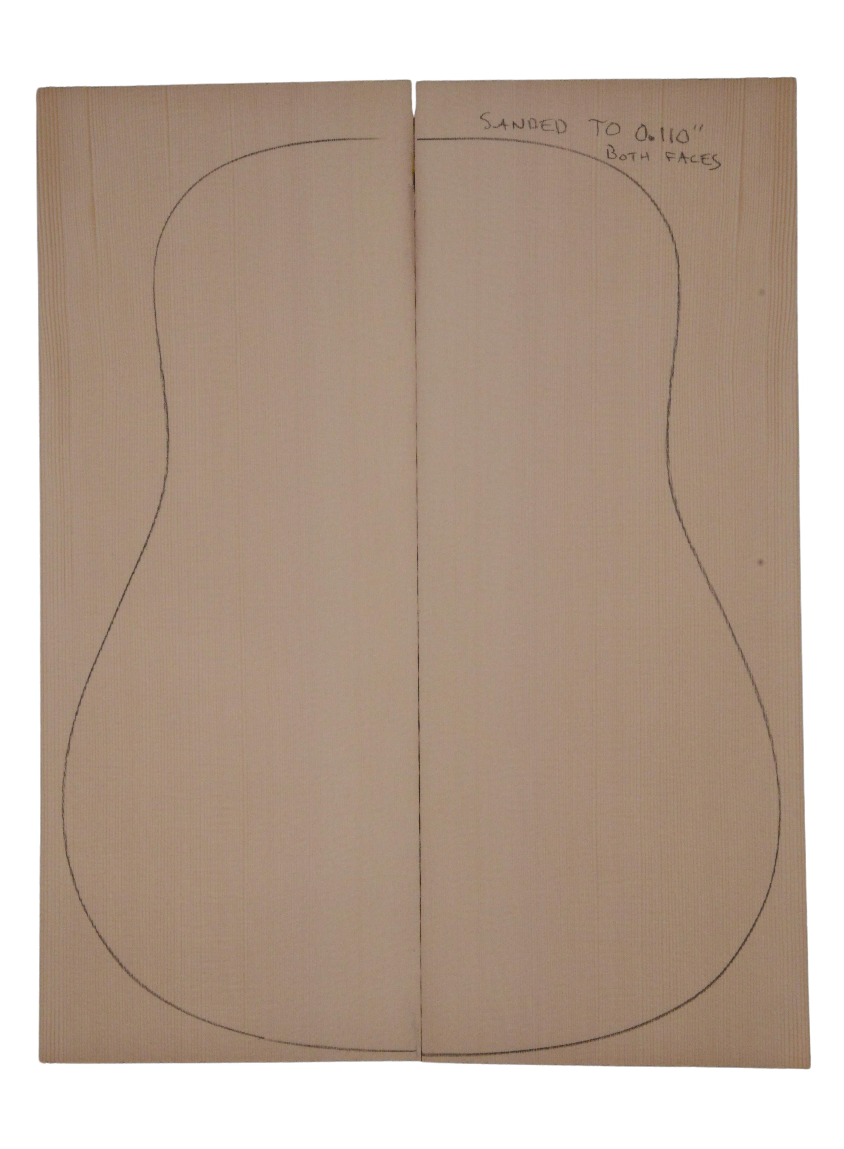 Spruce (European) GuitarSoundboardATC ERS22.G.001