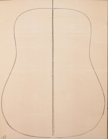 Spruce (European) GuitarSoundboardATC EUTOPS1.G.222