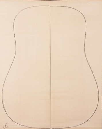 Spruce (European) GuitarSoundboardATC EUTOPS1.G.228