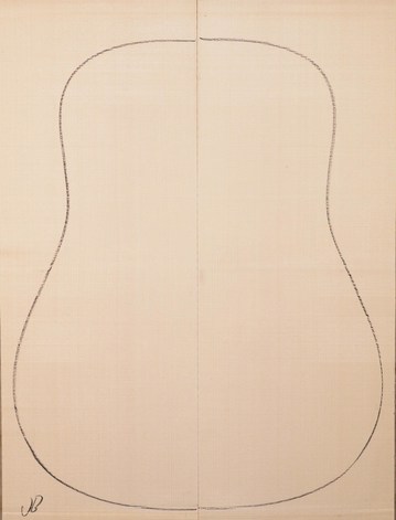 Spruce (European) GuitarSoundboardATC EUTOPS1.G.231