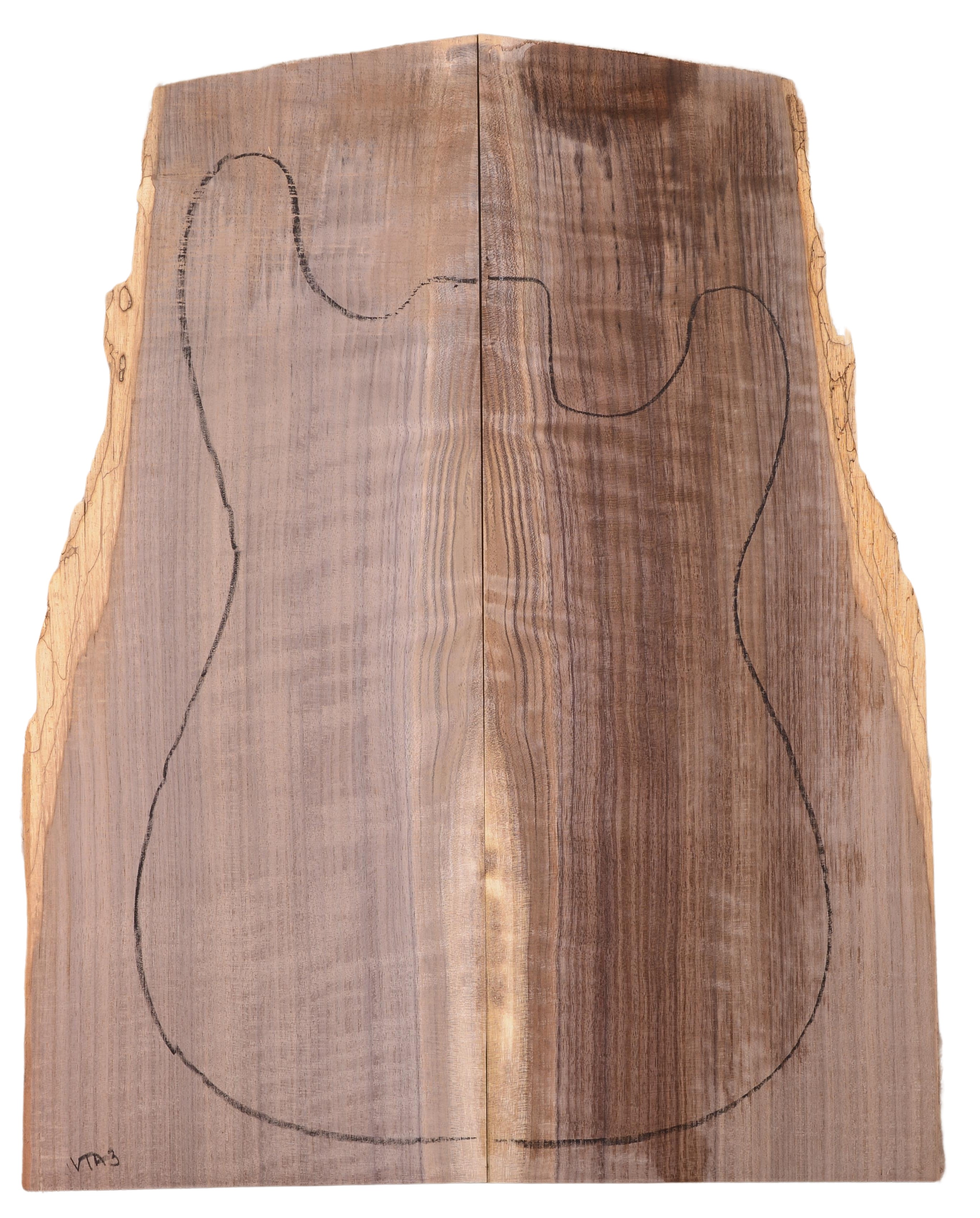 Walnut (Black) GuitarSolidBodyTopATC FENWAL.G.007