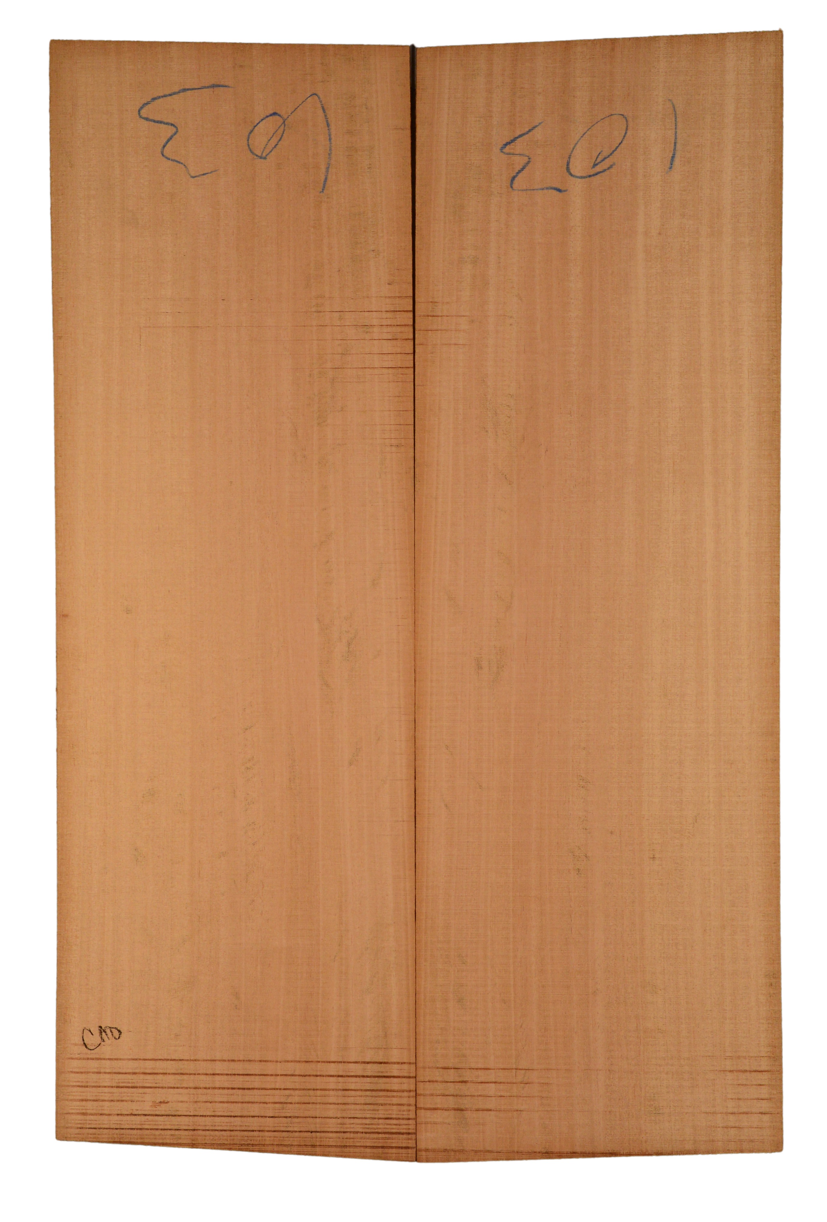 Mahogany (Genuine) GuitarBack2pcATC GMAH5.048