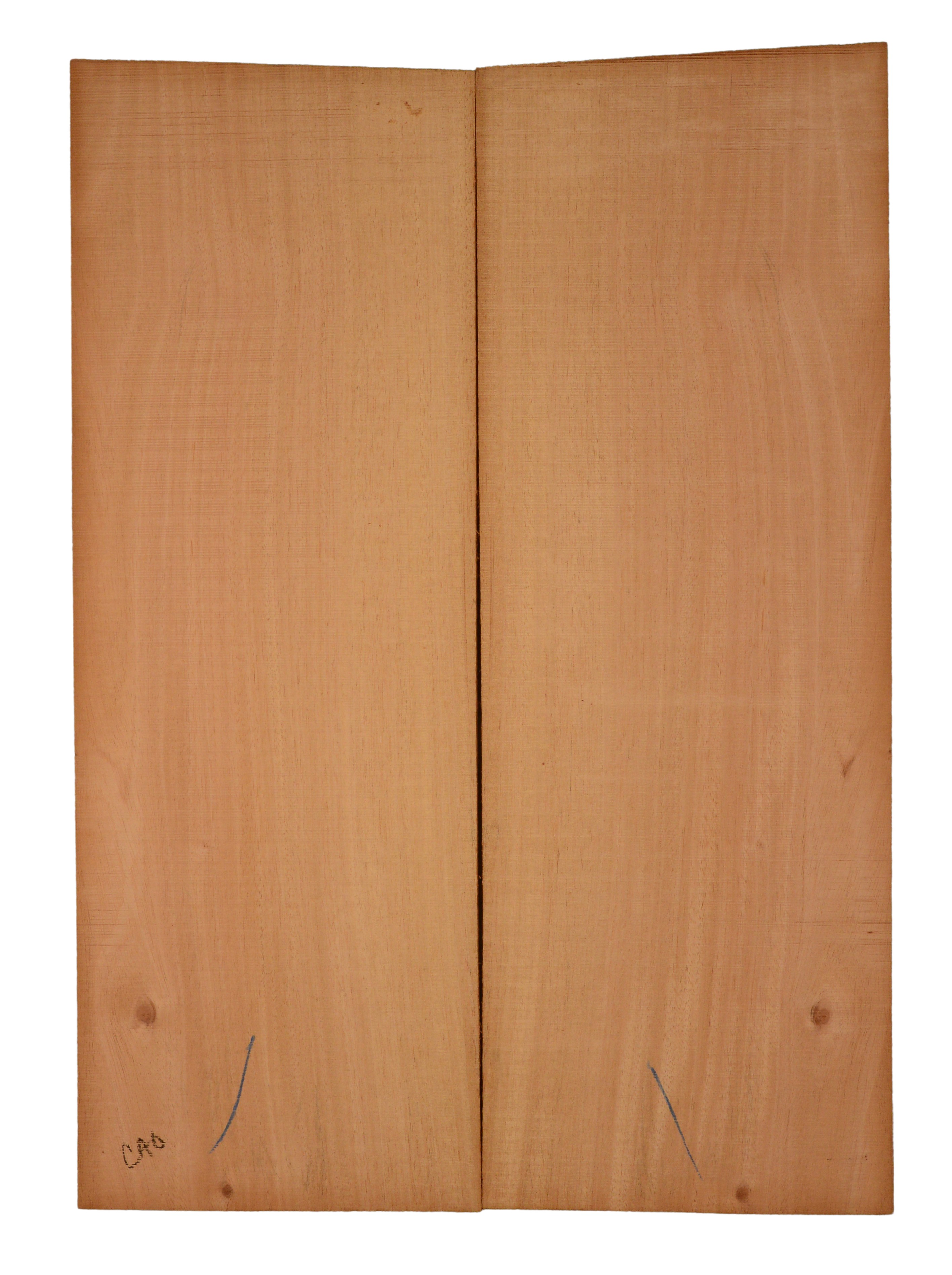 Mahogany (Genuine) GuitarBack2pcATC GMAH5.054