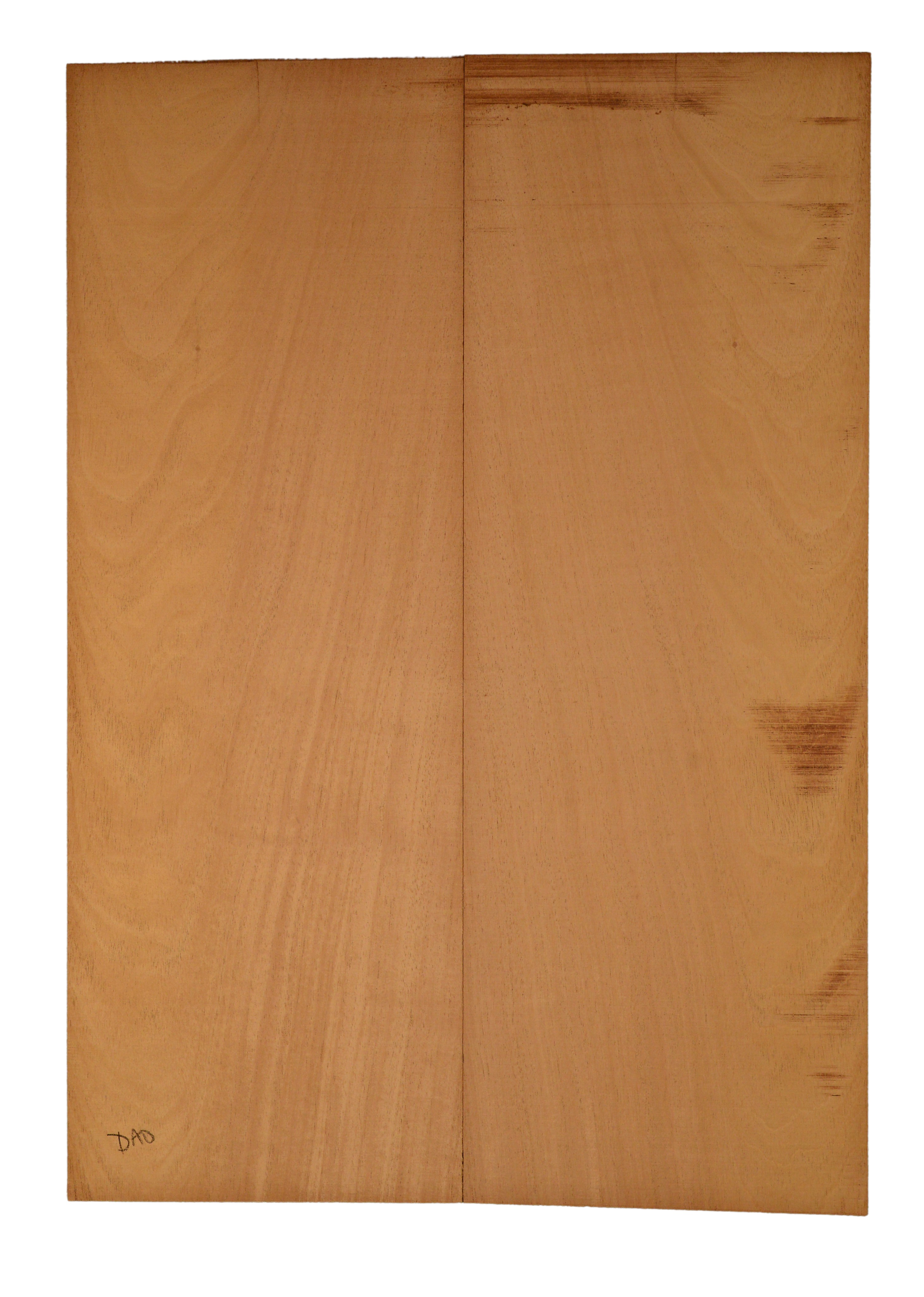 Mahogany (Genuine) GuitarBack2pcATC GMAH5.231