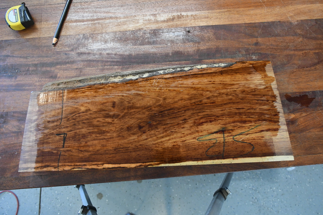 Rosewood (Honduras) GuitarBilletATC HONRW.BIL.011