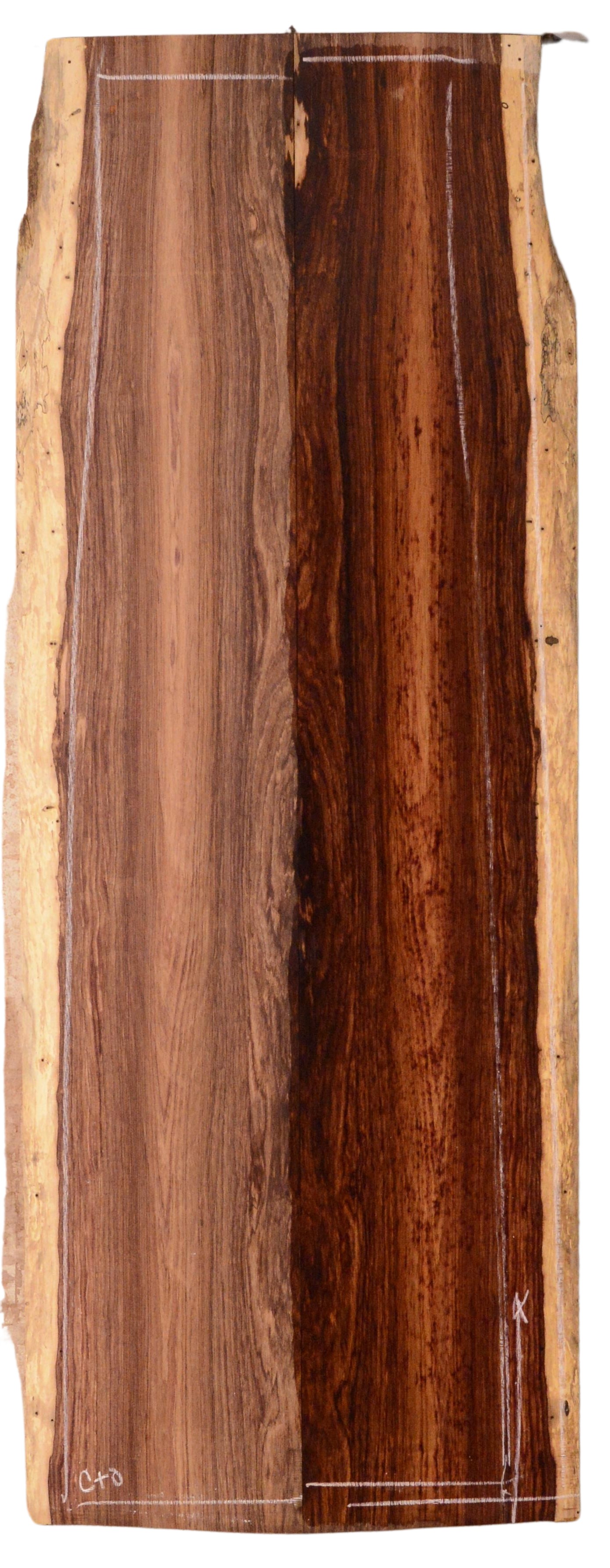 Rosewood (Honduras) GuitarSides2pcATC HONRW1.G.821