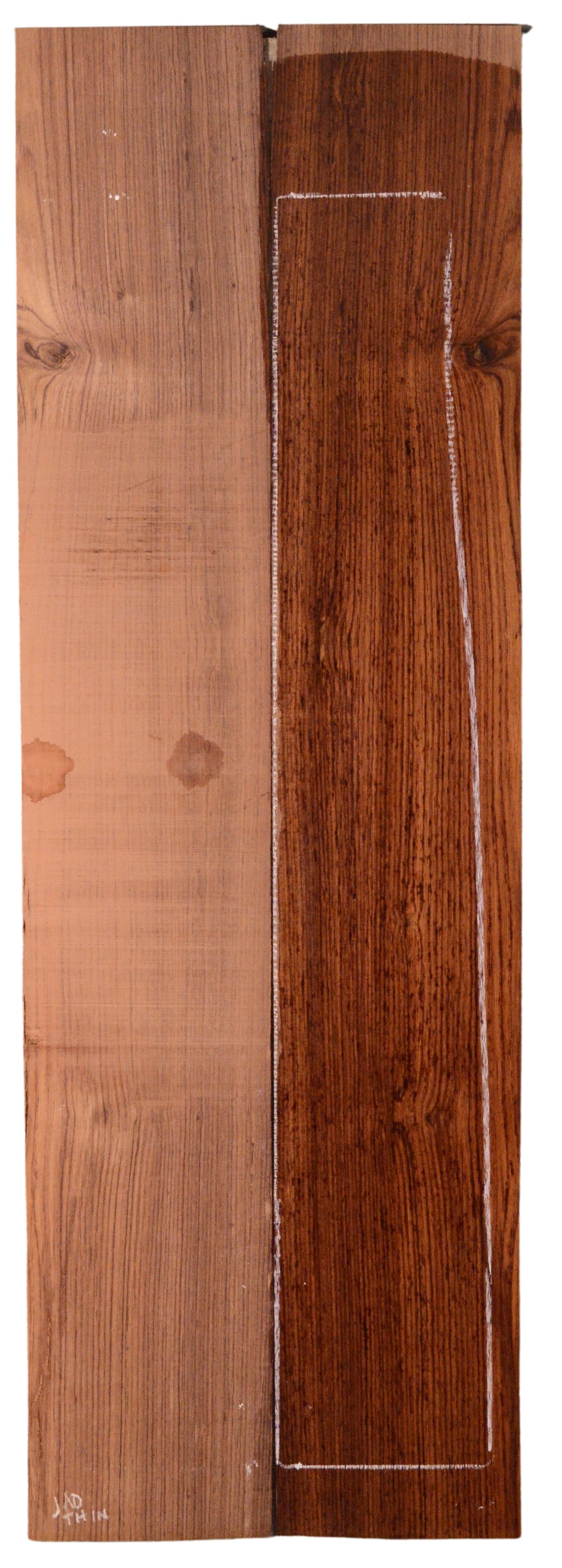 Rosewood (Honduras) GuitarSides2pcATC HONRW1.G.833