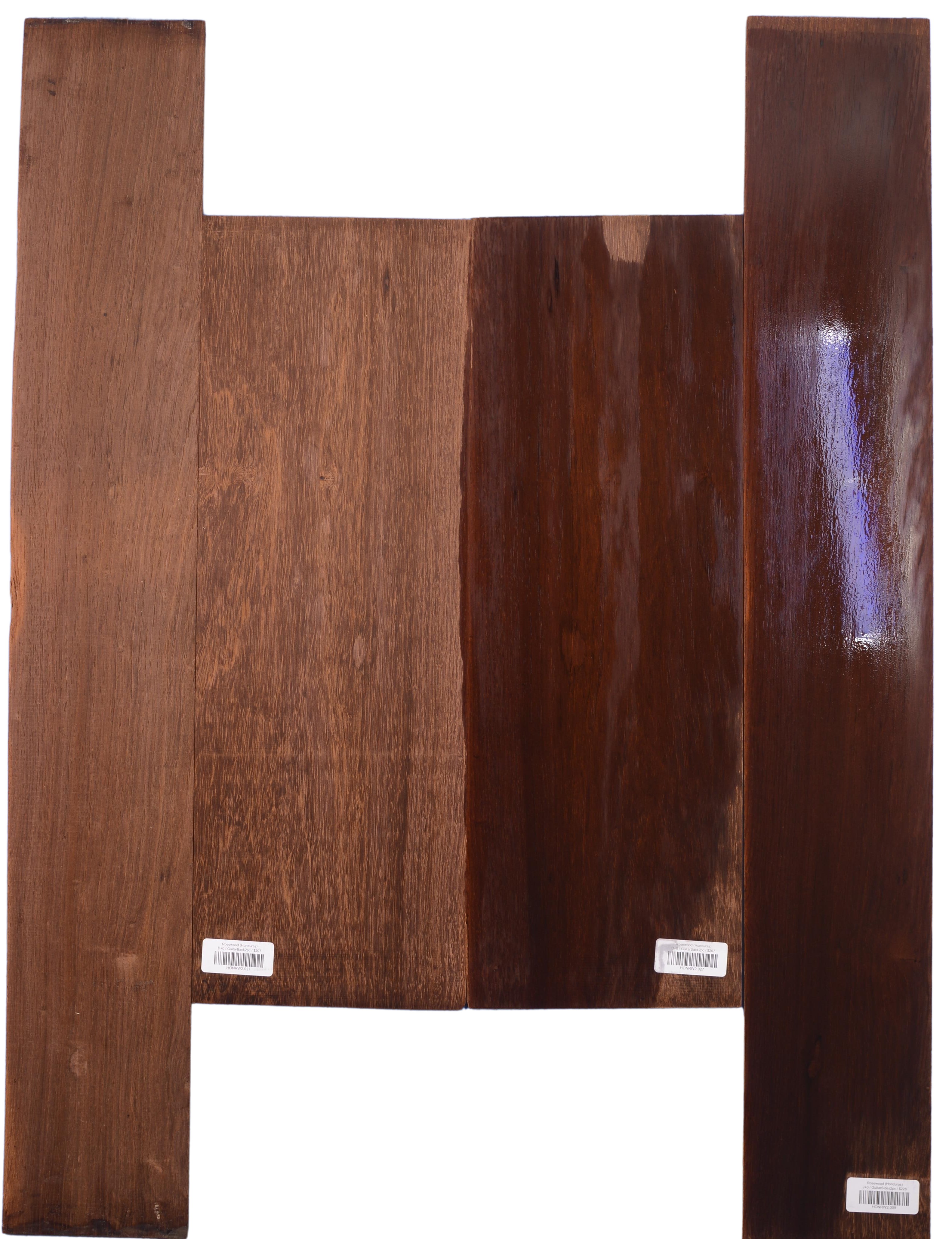 Rosewood (Honduras) GuitarSet4pcATC HONRW1.G.941