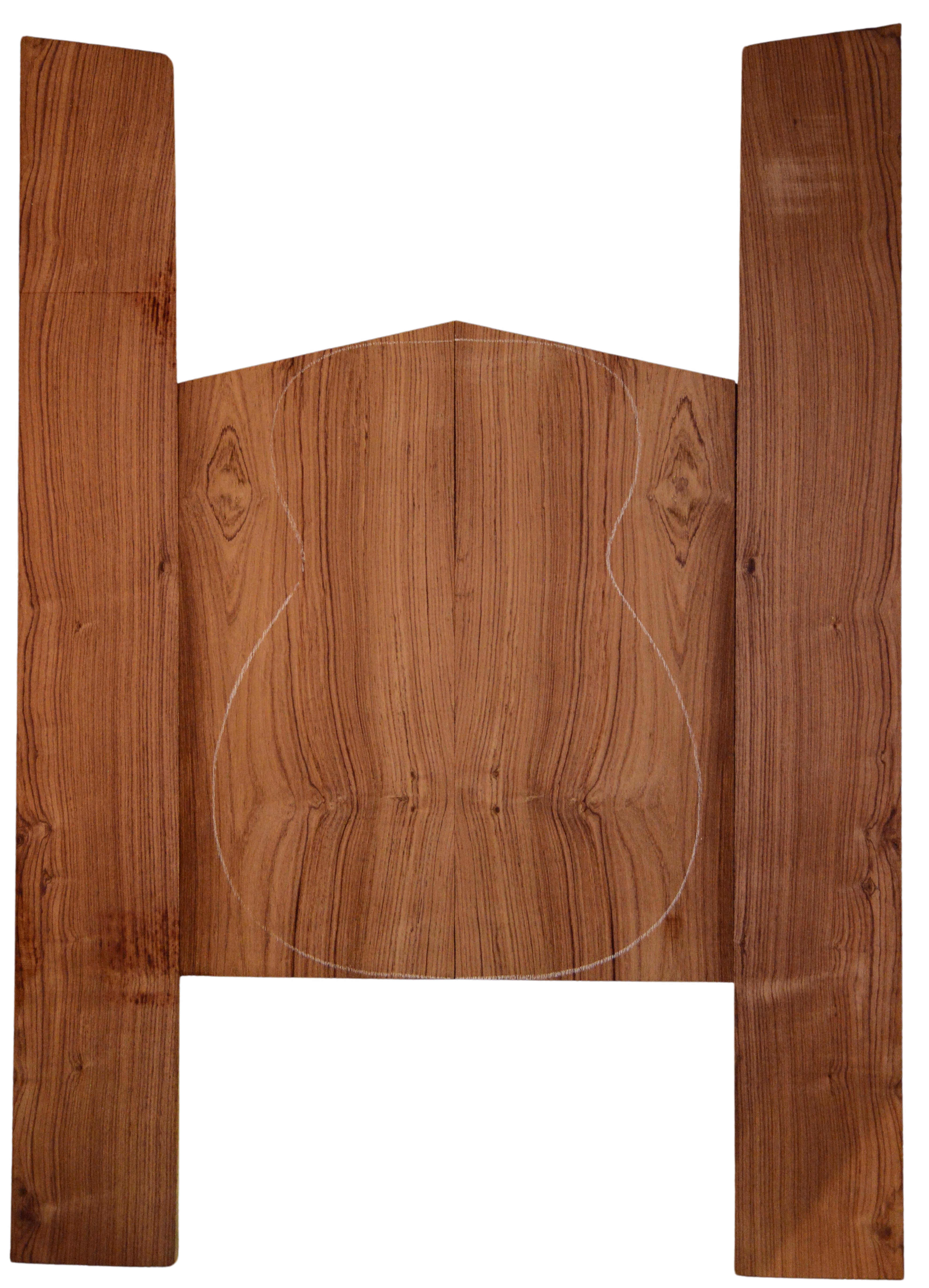 Rosewood (Honduras) GuitarSet4pcATC HONRW2.G.061