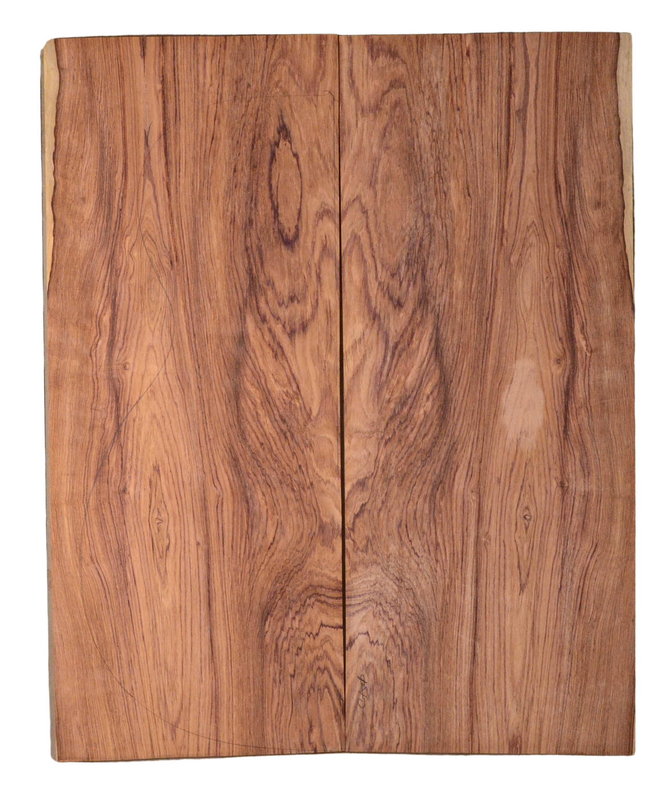 Rosewood (Honduras) GuitarBack2pcATC HONRW3.G.198