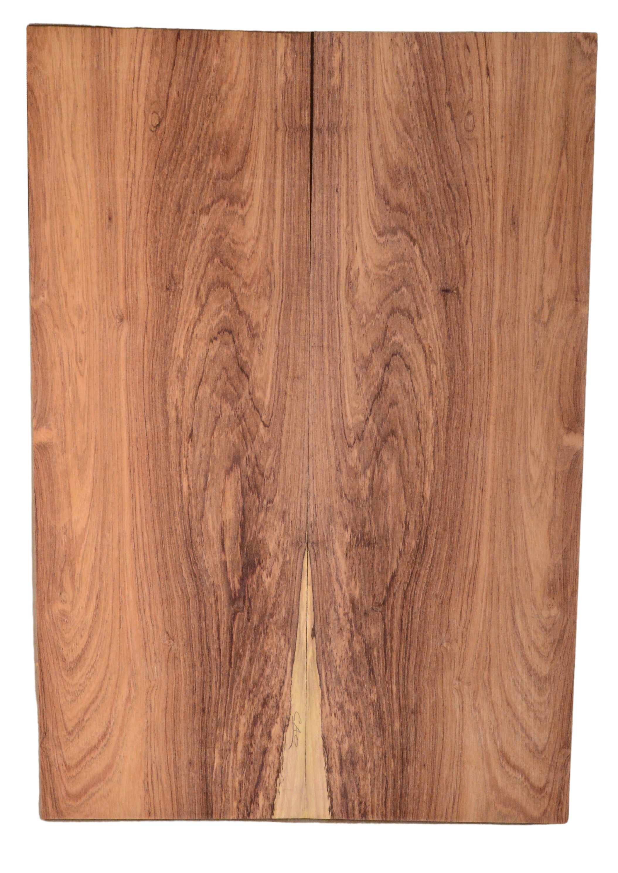 Rosewood (Honduras) GuitarBack2pcATC HONRW3.G.306