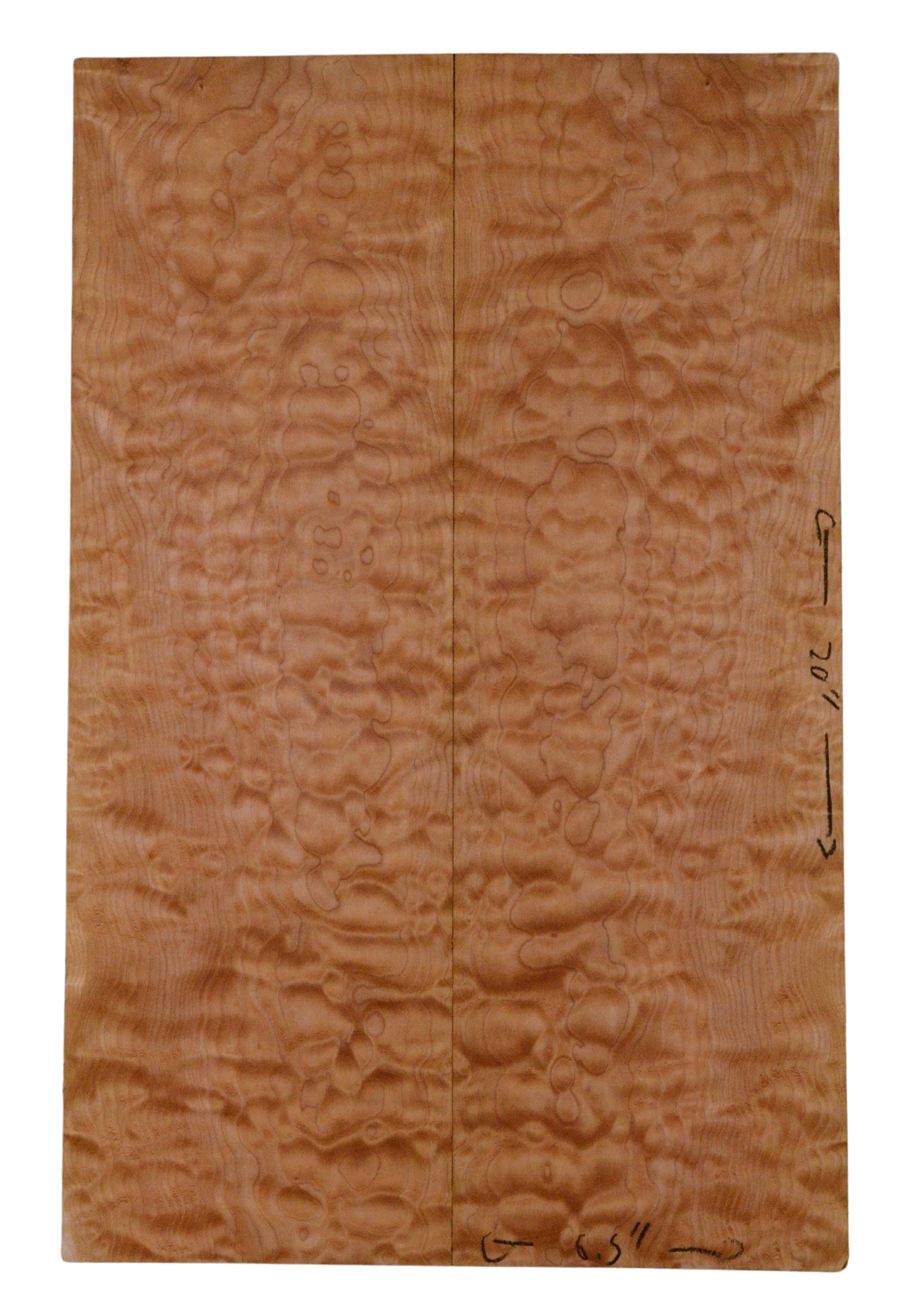 Maple (Big Leaf) GuitarSolidBodyTopATC L023944.G.008