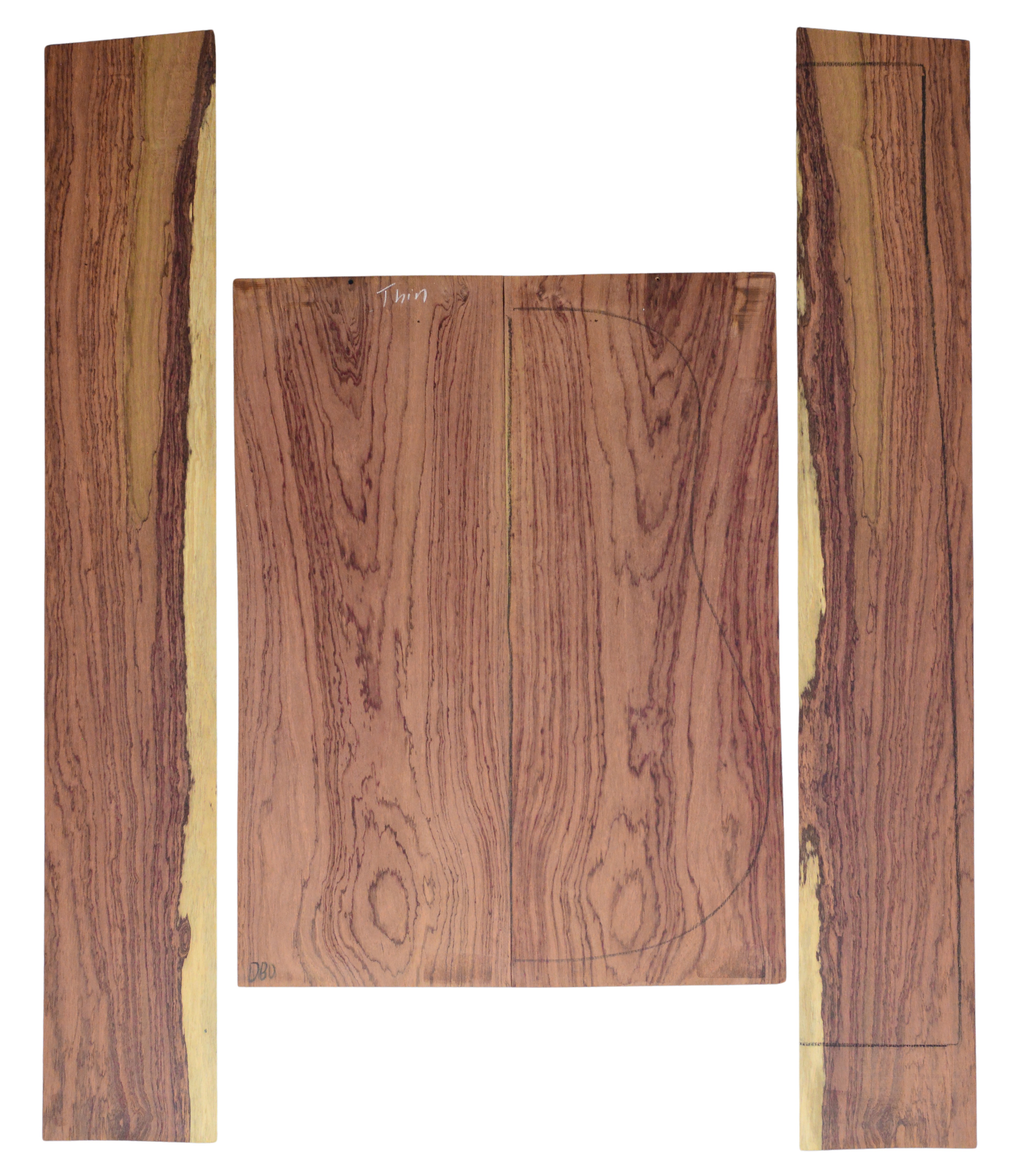 Rosewood (Nicaraguan) GuitarSet4pcATC L026341.G.001